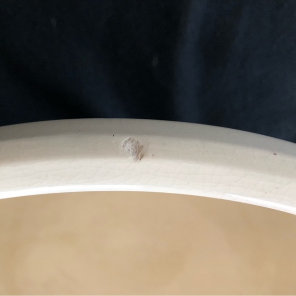 Ovenware U.S.A. Striped Ceramic Mixing Bowl/Dough Bowl - Picture 4 of 4